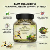 Mountain Haat Slim Tox Active | Slimming Herbal Infusion | Metabolism & Detox Blend | 125g