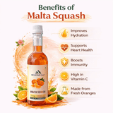 Benefits of Malta Squash including hydration support immunity and vitamin C