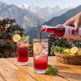 Mountain Haat Buransh Squash (Rhododendron Flower Drink) – 500ml | Sweetened with Honey, No Added Sugar, No Added Color Mountain Haat