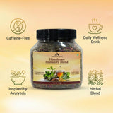 Mountain Haat Himalayan Immunity Blend | Caffeine-Free Herbal Tea | Ayurvedic Wellness Infusion | 100g Mountain Haat
