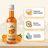 Mountain Haat Malta Squash (Himalayan Malta Fruit) – 500ml | Sweetened with Honey, No Added Sugar, No Added Color Mountain Haat