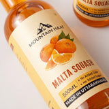 Mountain Haat Malta Squash (Himalayan Malta Fruit) – 500ml | Sweetened with Honey, No Added Sugar, No Added Color Mountain Haat